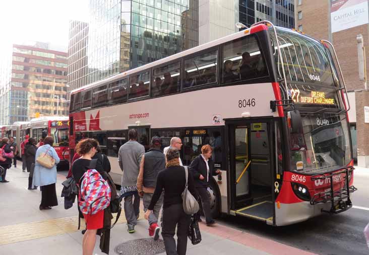 OC Transpo Alexander Dennis Enviro500 8046